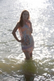 Фотосессия на берегу Обского моря, модель Ирина